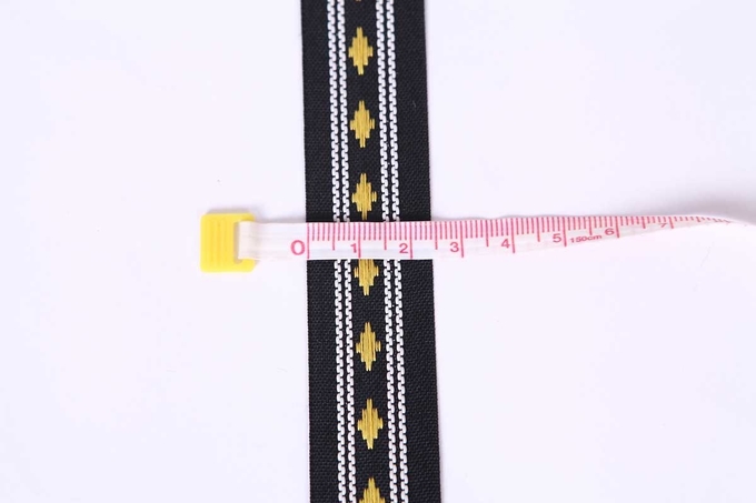 25 mm width Prevent slippery  jacquard weave woven non-slip elastic belt 0