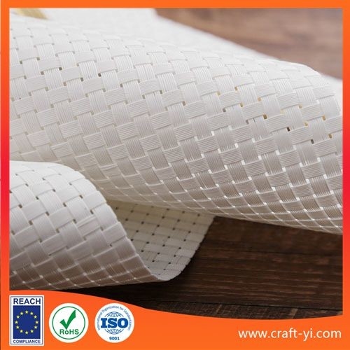 White color 8X8 Textilene plus mesh fabric anti-ultraviolet ray PVC outside coated 1