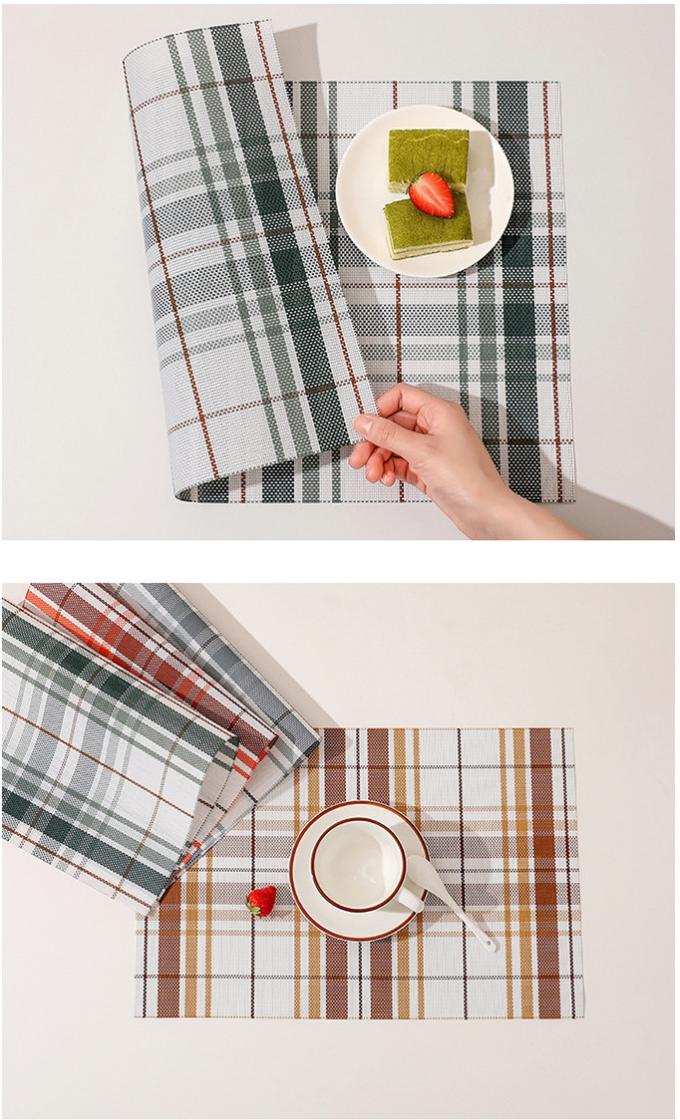Manufacturer Food Grade Placemats & Table Mats Easy Clean Dinning Table Mat